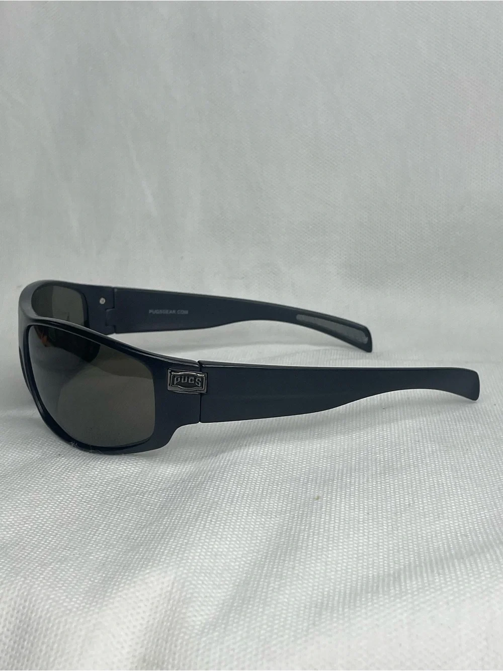 Pugs Polarized Designer Frame Sunglasses Gun Smoke Gray Brown Outdoor 100% UV L8